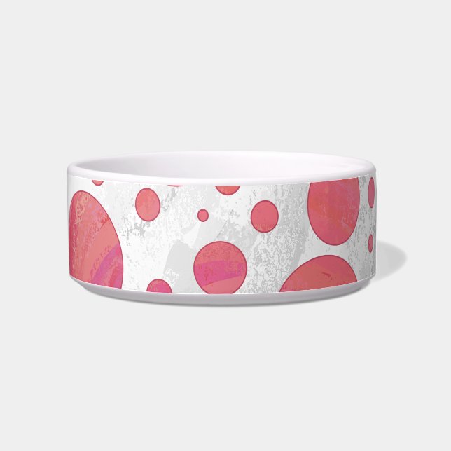 Écuelle Motif de point de rotation saumon (Droite)