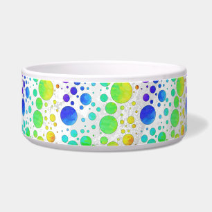 Écuelle Motif de point Rainbow Icy Polka