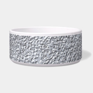 Écuelle Motif de texture en pierre gris foncé en béton