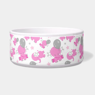 Écuelle Motif Des Eléphants Roses, Eléphants Mignons, Étoi