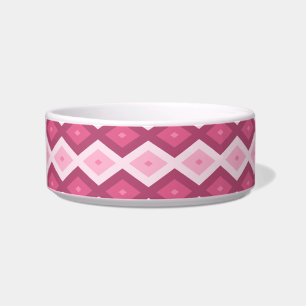 Écuelle Motif en diamant rose