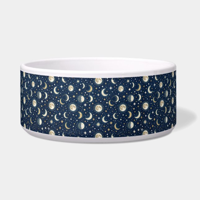 Écuelle Motif Étoiles et Lune (Devant)