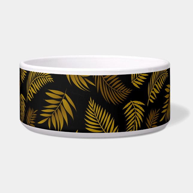 Écuelle Motif Feuille tropical 14 (Devant)