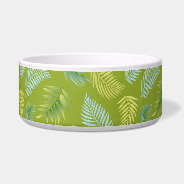 Écuelle Motif Feuille tropical 16 (Devant)