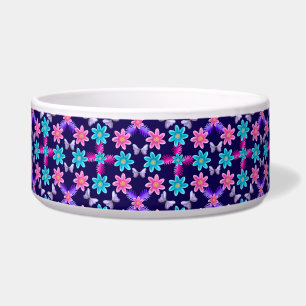 Écuelle Motif floral papillon pastel  