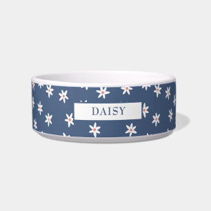 Écuelle Motif floral personnalisé de marguerite violette e