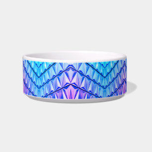 Écuelle Motif géométrique bleu et violet