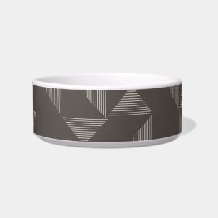 Écuelle Motif graphique géométrique simple, moderne et ten