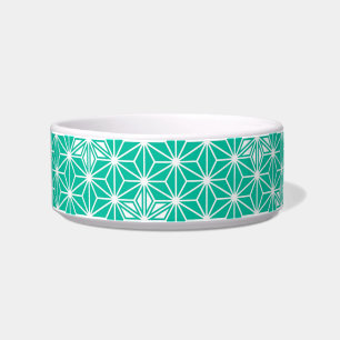 Écuelle Motif japonais Asanoha - bleu paon