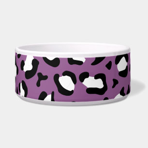 Écuelle Motif léopard, Spots léopards, Leopard pourpre