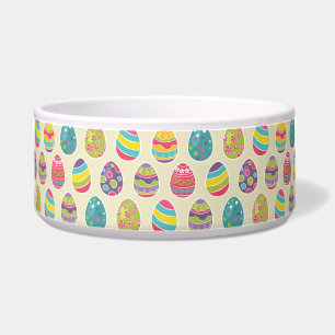 Écuelle Motif mignon en pastel coloré d'oeufs de pâques
