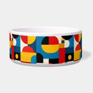 Écuelle Motif moderne géométrique dans le style Bauhaus