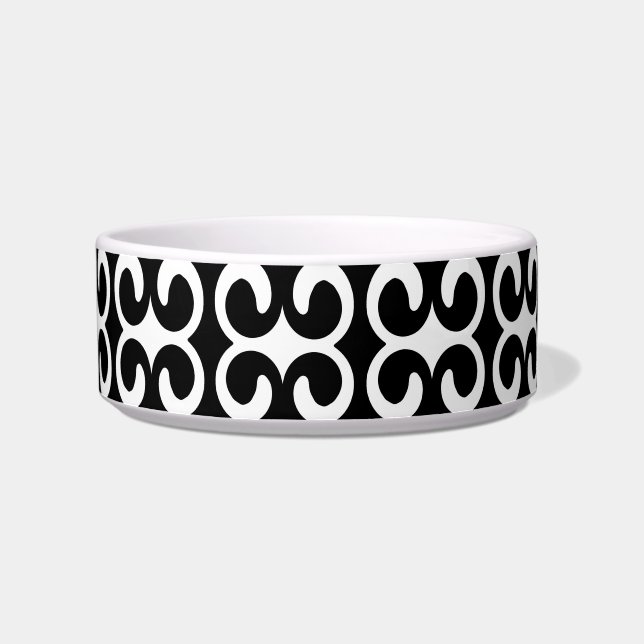 Écuelle Motif noir et blanc chic (Droite)