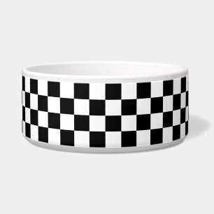 Écuelle Motif noir et blanc de contrôle