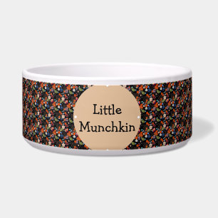 Écuelle Motif noir et forfait avec bol de chien Monogram