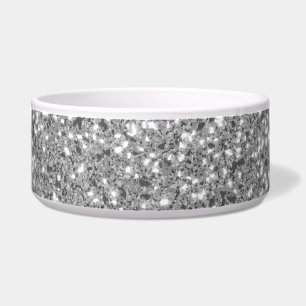 Écuelle Motif Parties scintillant argent