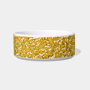 Écuelle Motif PURE GOLD Splatter + votre texte / photo
