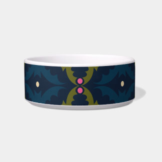 Écuelle Motif Rétro Vintage Deep Blue