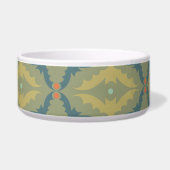 Écuelle Motif Rétro Vintage Verdâtre (Droite)