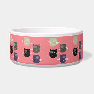 Écuelle Motif visage de chaton de n'importe quelle couleur