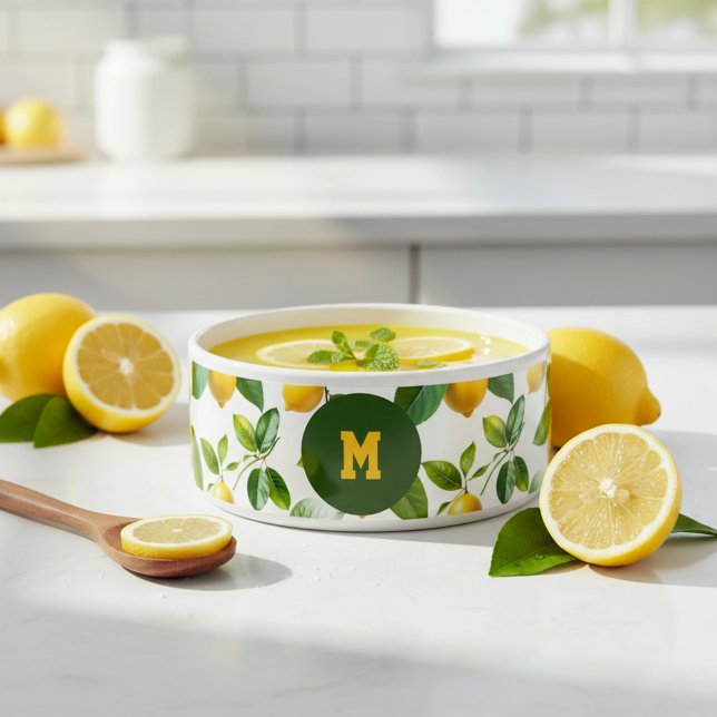 Écuelle Motif Zeste de Citron (Créateur téléchargé)