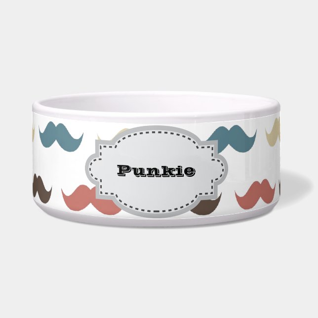 Écuelle Moustaches colorées (Devant)