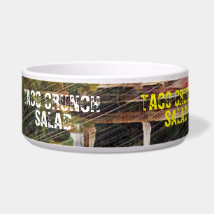 Écuelle "My Country Farmhouse" vintage Lg. Taco Salad Bowl