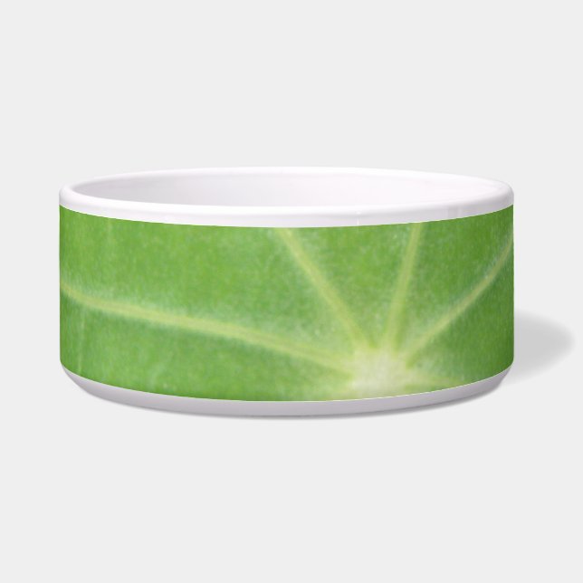 Écuelle Nasturtium Leaf Chien Bowl (Devant)