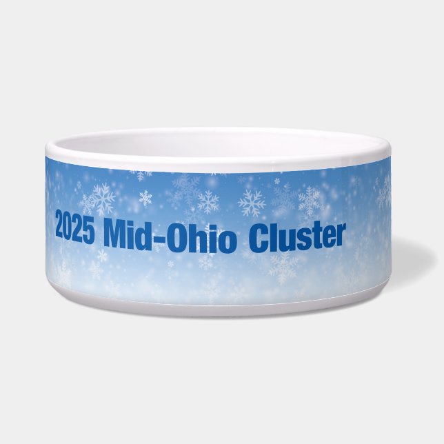 Écuelle NCBMDC Mid-Ohio Cluster 2025 Dog Bowl (Devant)