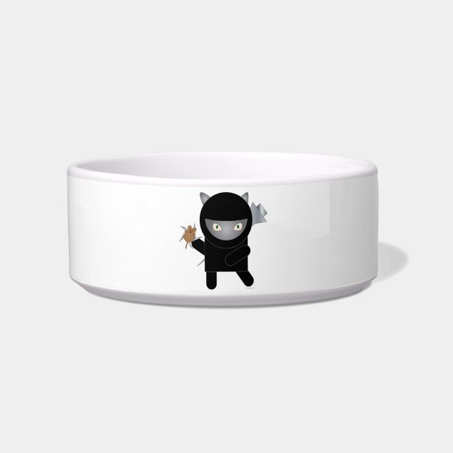 Écuelle Ninja Kitty Pet Bowls (Devant)