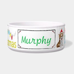 Écuelle Noël CAT Pet Bowl "Furry Little Christmas"