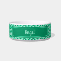Nom de l'animal Motif de diamant vert à trois tons