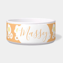 Nom de motif trois œufs pour animal de compagnie