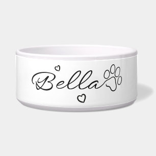 Écuelle Nom du chien - Bella Bowl