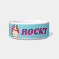 Nom personnalisé de l'Amoureux des chiens Beagle r