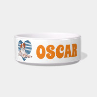 Nom personnalisé de l'Amoureux des chiens breton p