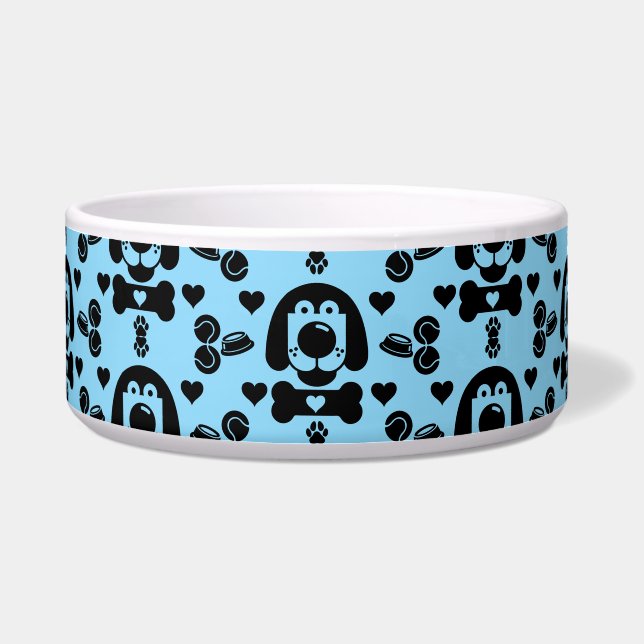 Écuelle Nourriture à thème pour chien (Devant)