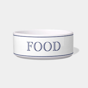 Écuelle Nourriture Pet Bowl Blanc