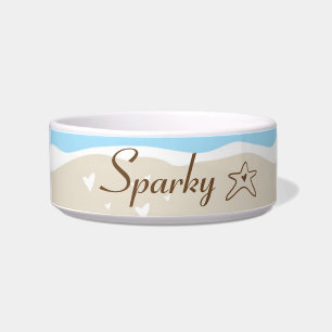 Écuelle Ocean Sea Shell Water Sand Tide Pet Food Bowl