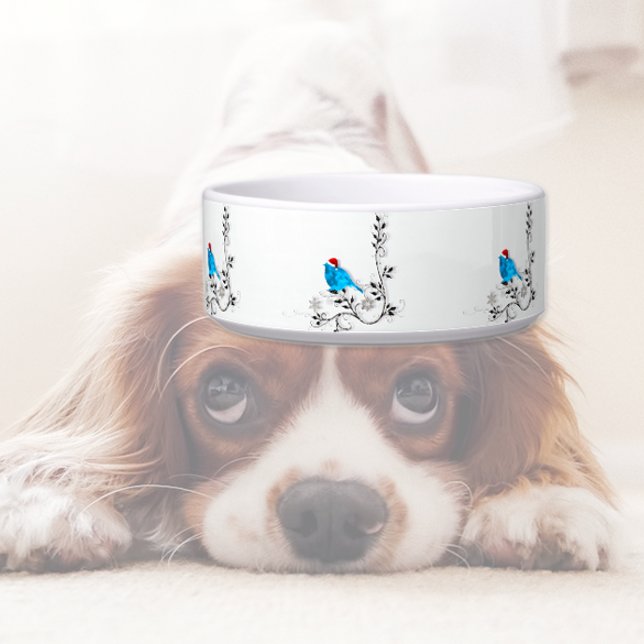 Écuelle Oiseau bleu à Noël (Créateur téléchargé)