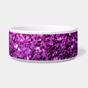 Écuelle Ombre rose violet faux paillettes scintillantes
