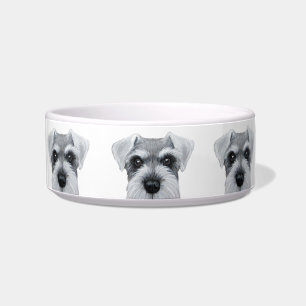 Écuelle Original gris de Schnauzer par le miart
