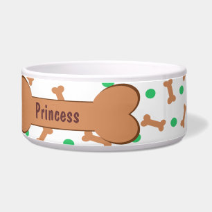 Écuelle Os de chien et pois vert