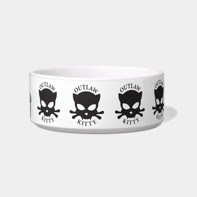 Écuelle Outlaw Kitty Food Bowl (Droite)