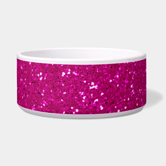 Écuelle Paillette rose (Devant)