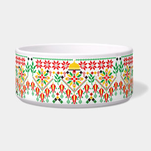 Écuelle Palestine Tatreez Broderie traditionnelle