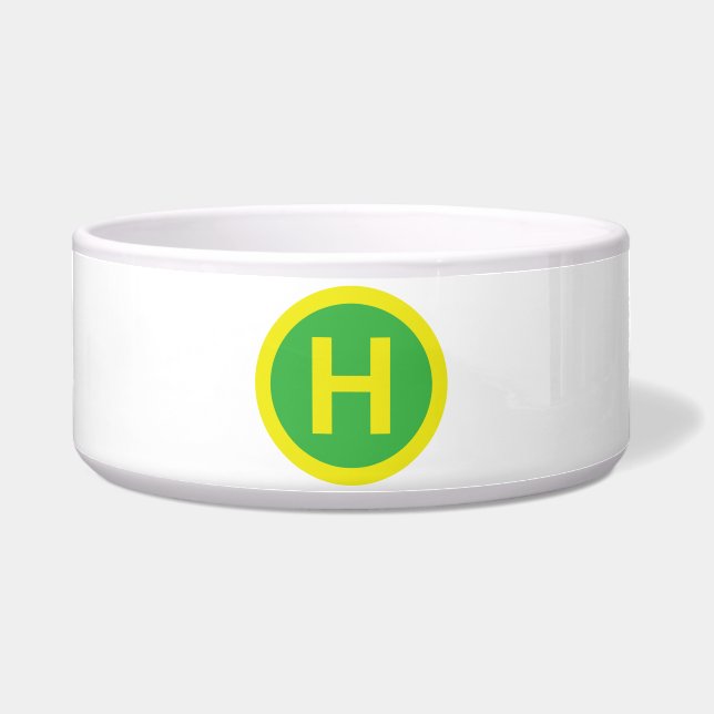 Écuelle Panneau héliport (Devant)