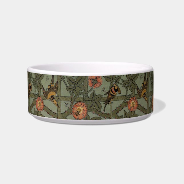 Écuelle Papier peint à motif treillis de William Morris (Devant)