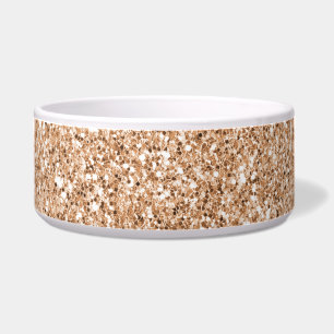 Écuelle Parties scintillant de broche Rose Gold Blush Glit