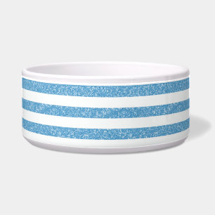 Écuelle Parties scintillant étincelante Stripes Chien Bowl